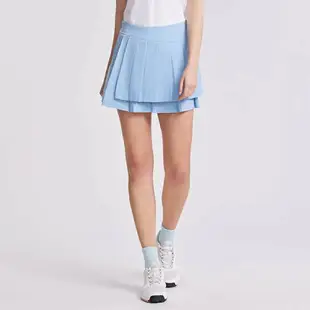 【SUPER GOLF】PGA TOUR 雙層設計褶裙(女)-矢車菊藍