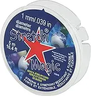 Stretch Magic Stretch Magic Clear Stretchy Beading Cord 1mm - 5 Meters (1 Spool) Cord,Stretch Cord