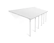CANOPIA - Feria 3 x 9.15 DIY Patio Cover Kit White Aluminum Frame