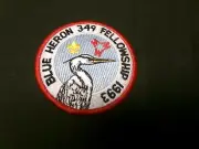 Blue Heron 349 1993 Fellowship Pocket Patch mc19