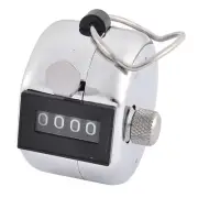 Portable 4 Digit Handheld Number Hand Click Golf Counter Tally Counter Clicker