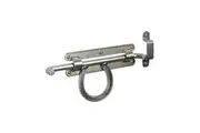 Stubbs Horse Shoe Door Bolt (Silver) (One Size)