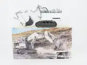 Liebherr R996 Mining Excavator Backhoe - Conrad 1:50 Scale Model #2916/0 New