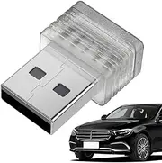 Xvilmaun USB LED Lights for Car, LED Lights for Car Interior, LED Interior Ambient Light, USB Car Light, Wireless Multicolour Night Light, Plug-in Interior Lighting for Car and Home