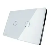 Livolo White Crystal Remote&amp;Touch Screen Switch VL-C302R-81 AC110-250V