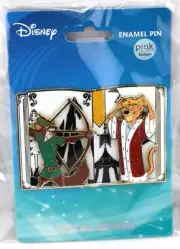 Disney LE150 - Robin Hood & Prince John - Storybook - Chaser Pin