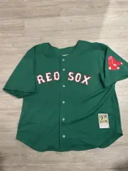 David Ortiz Boston Red Sox St. Patrick’s Day Mitchell And Ness Jersey 2XL