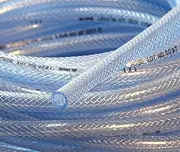 ID 5/8" (16mm) 33 Ft 10 Metre High Pressure Braided PVC Tubing Clear Hose Braid Reinforced Pipe