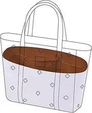 [DGAZ] Lightweight Purse Organizer Insert for MCM Toni Visetos Bag,silk and DupontPaper handbag inner for Luxury Bags