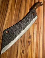 Custom Handmade Full Tang Chopper Cleaver Machete-High Carbon Steel with Durable