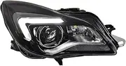 Headlight Assembly Compatible with Buick Regal 2014-2015 LED DRL LED Dual Beam Lens LED Sequential Turn Signal LED High Beam