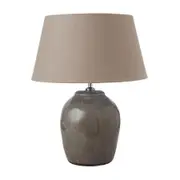 Amalfi Table Lamp Glossed Ceramic Base Bedside Lamp for Living Room Bedroom