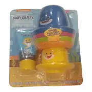 Baby Shark Stacking Pouring Cups And Body Wash Bathtub Fun Play Set Bath Time