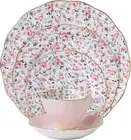 Royal Albert Rose Confetti 5-Piece Place Setting White Pink