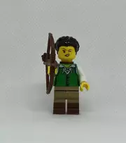 NEW LEGO Huntress, Green Tunic Medieval Archer 21325 Minifigure Mini Figure