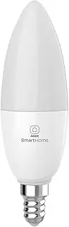 Laser 5W E14 Smart Bulb, 460 Lumens, 25000 Hrs Lifespan, Adjustable White LED Light for Home Decor & Night Light, App & Voice Control Compatible with Google Assistant, Amazon Alexa Devices and More