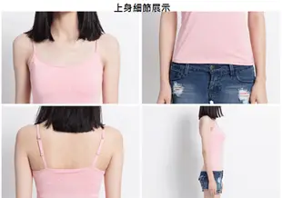 日本 無鋼圈Bra-Top 免穿胸罩 吊帶背心 運動 瑜伽 細肩帶 正版授權 C00010033