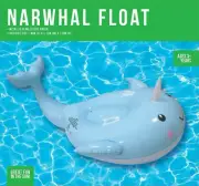 Inflatable Swimming Pool Float Kids Toy - Narwhal Whale