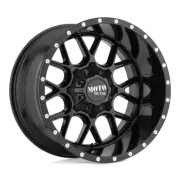 Moto Metal MO986 Siege 20x10 5x127/5x139.7 -18mm Gloss Black Wheel
