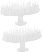 minkissy 1set Hair Scalp Massager Shampoo Brush for Hair Cleaning Design for Home and Shower Use for Dust and Oil Removal Random Color 2pcs