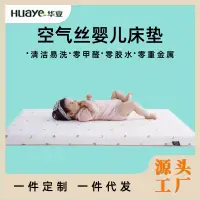 在飛比找蝦皮購物優惠-[文森母嬰]免運4D空氣纖維床墊新生嬰兒床裸芯軟墊易水洗防蟎