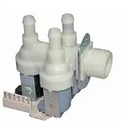 VIOKS Solenoid Valve 3/4 3-Way 90° 11.5 mm Diameter Replacement for Solenoid Valve Mielе 4035200 Privileg 00935379 - Electric Water Valve for Washing Machine and Dryer Mielе Neckermann Lloyds Quelle