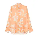[Dries Van Noten] Dries Van Noten Carvies Shirt 46 IT ORANGE/NEUTRALS
