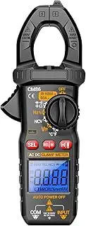 Generic Digital Clamp Meter 600A AC/DC Current Voltage Tester True RMS Multimeter NCV Temperature Diode Measurement Auto Shut-Off Backlit LCD