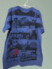 NWT - Disney's MICKEY'S MOTOR Sports Youth M (7/8) Navy Blue Short Sleeve Tee