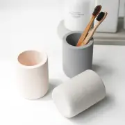 Drying Stone Toothbrush Holder, Diatomite Toothbrush Holders for Bathroom, Qu...