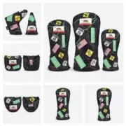 PRG GOLF ORIGINALS ROUTE 66 BLACK DRIVER, FAIRWAY, RESCUE OR PUTTER HEADCOVER