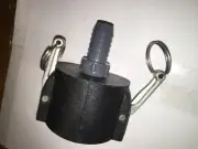 275 330 GN IBC TOTE TANK DRAIN ADAPTER 2" Cam Lock x 3/4"" BARB for WATER PIPE