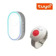 Tuya WiFi Wireless SOS Elderly Care Alarm System Emergency Panic Button Watch