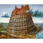 Pieter Bruegel Elder, The Tower of Babel, 1565, 100% Cotton Art Paper, 28" x 35"