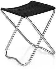 Outdoor Camping Stool, Ultralight Aluminum Alloy Folding Stool Portable Fishing Chair, for Camping Fishing Walking Hunting Hiking Trip