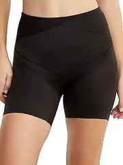 [Miraclesuit] Extra Firm Tummy Tuck 15" Bike Shorts Black 3XL (Women's 18-20)