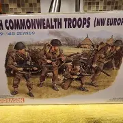 1/35 Dragon British Commonwealth Troops NW Europe 1944 #6055 (4 figures) kit