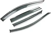 Car Side Windows Visor Compatible for Volkswagen Passat B6 6 2006 2007 2008~2011 Vent Visor Awnings Rain Guard Cover Deflector Accessories