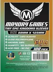 Mayday 7129MG Custom Tiny Epic Kingdoms Sleeves (Pack of 100)- 88 X 125 MM