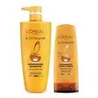 L'Oreal Paris 6 Oil Nourish Shampoo & Conditioner Bundle, 704 ml + 192.5 ml