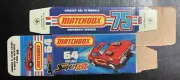 Matchbox Superfast #64 Fire Chief '74-'76 Type J Repro Box