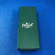 PHEASANT Black Leather 2-Pocket Cigar Case by RD Gomez Spain