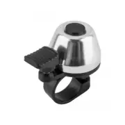SUNLITE CANDY MINI ANODIZED SILVER BICYCLE BELL