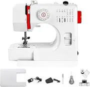 Sewing Machine, 14 Stitches Sewing Machine with Extension Table, Multifunctional Sewing Machine, Household Mini Sewing Machine Electric for Beginners