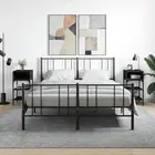 Bedside Tables 2 pcs Black 35x34.5x70 cm Nightstands Storage Furniture 25884