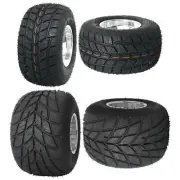 Full Set 5" Go Kart Wheel Front Rear Rain Tyre Rim 10X4.50-5 11x7.10-5 Golf Cart