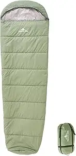 Nature Link Lightweight Mummy Sleeping Bag, Nylon Shell and Lining, Waterproof, Roomy Mummy Sleeping Bag, Great for 3-4 Season Outdoor Backpacking, Hiking, Camping, for Adults and Kids