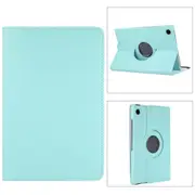 For Samsung Galaxy Tab A8 10.5in (2021) Case, Rotatable Lychee Texture PU Leather Case, Sky Blue
