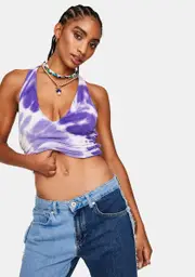 [AFRM] Arkin Tie Dye Halter Top