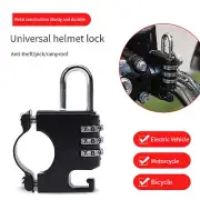 Helmet Lock Anti-theft Combination Lock Motorcycle/Mountain Bike Lock Parts
